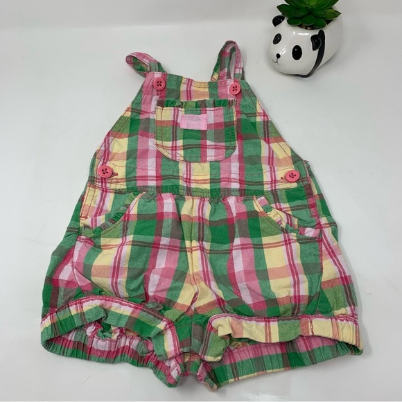 OshKosh B'gosh Other - OshKosh B’gosh Plaid Romper